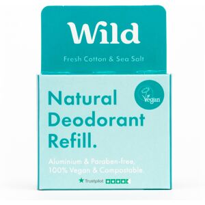 Wild Fresh Cotton & Sea Salt Deodorant Refill - 40g