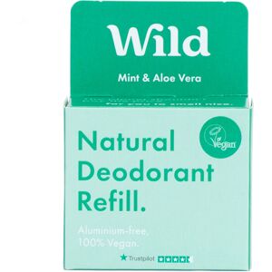 Wild Men's Mint & Aloe Vera Deodorant Refill - 40g