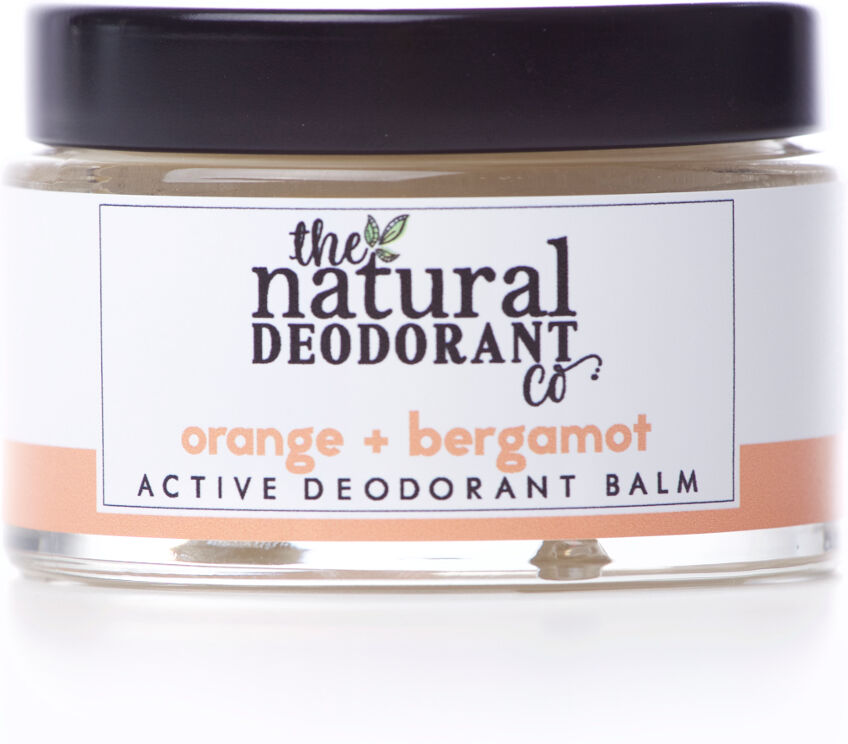 The Natural Deodorant Company Natural Deodorant Co Active Deodorant Balm - Orange & Bergamot - 55g