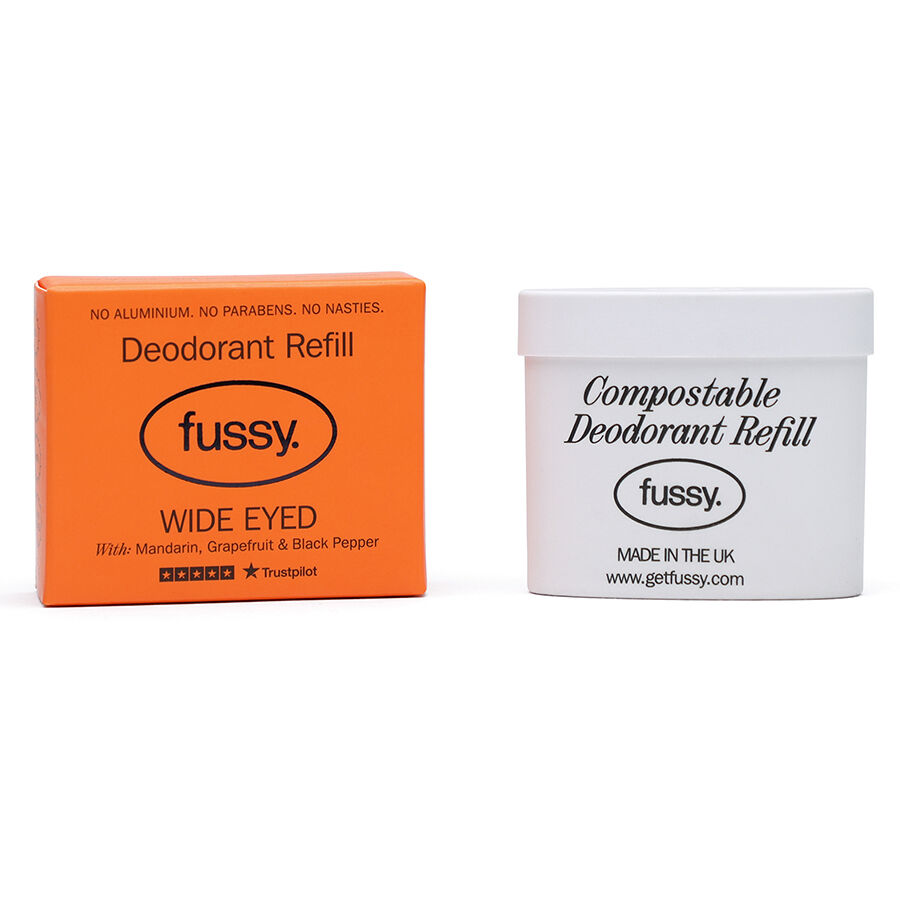Fussy Natural Deodorant Refill - Wide Eyed - 40g
