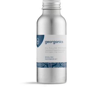 Georganics Oil Pulling Mouthwash - English Peppermint - 100ml