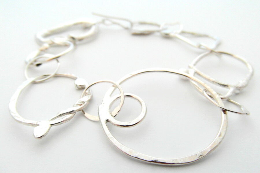 LA Jewellery Recycled Bohemian Silver Bracelet