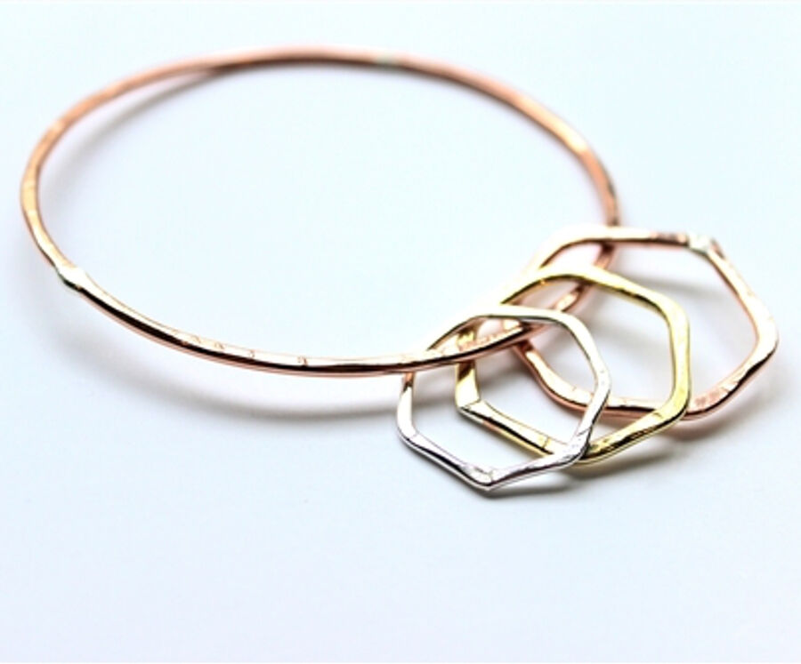 LA Jewellery Recycled Nourish Bangle