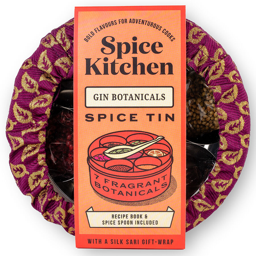 Spice Kitchen Gin Botanicals Kit with Sari Wrap