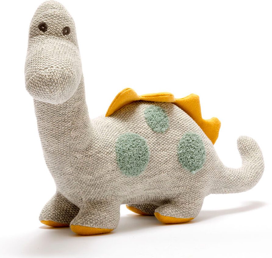 Natural Collection Select Organic Cotton Diplodocus Dinosaur Toy - Large