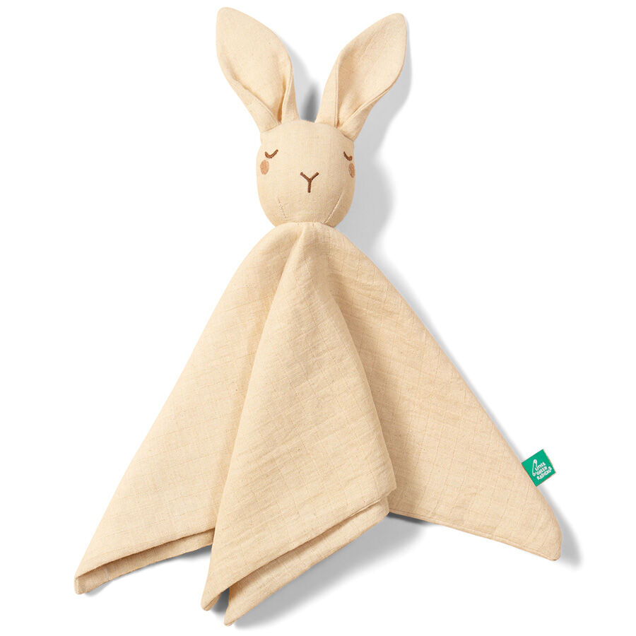 Little Green Radicals Rabbit Organic Baby Comforter Toy