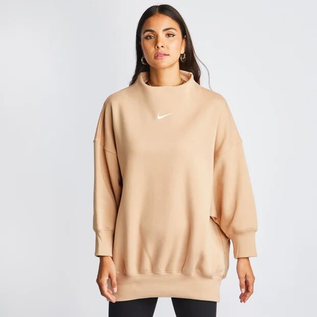 Nike Sportswear Trend - Women Sweatshirts  - Brown - Size: Extra Small