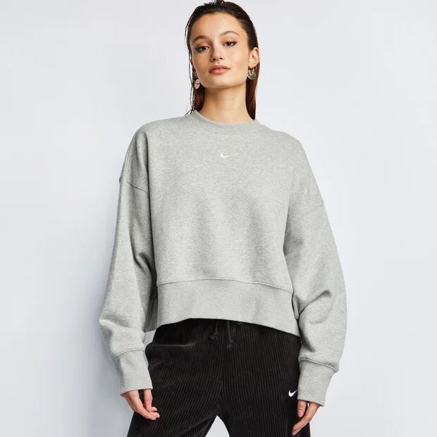 Nike Sportswear Trend - Women Sweatshirts  - Grey - Size: Extra Small