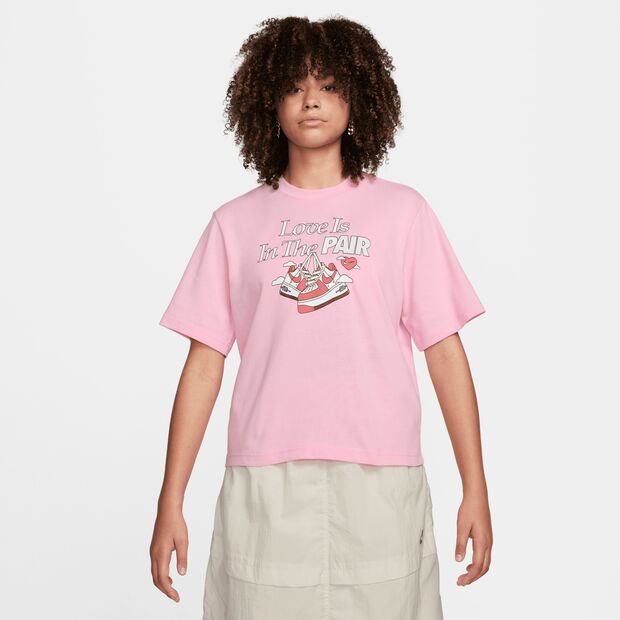 Nike Sportswear - Women T-shirts  - Pink - Size: Small