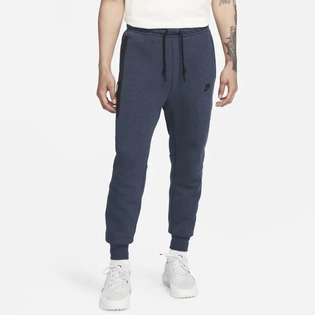 Nike Sportswear Tech Fleece Slim Fit Joggers - Men Pants  - Blue - Size: Large