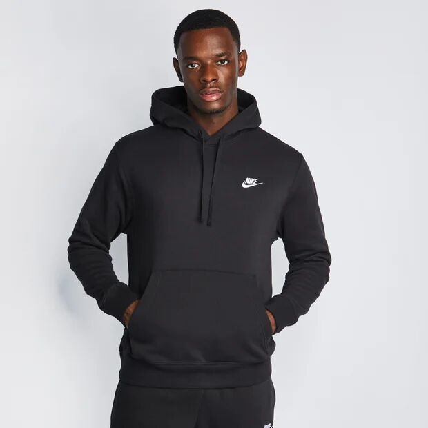 Nike Club - Men Hoodies  - Black - Size: Extra Large