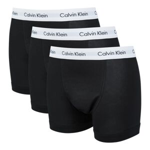 Calvin Klein Trunk 3 Pack - Unisex Underwear  - Black - Size: Medium