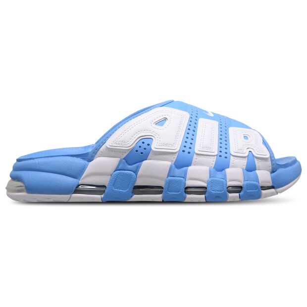 Nike Air More Uptempo Slide - Men Flip-flops And Sandals  - Blue - Size: 11
