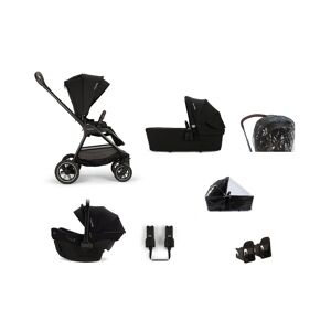 Nuna Triv Next Pushchair 3 Piece Travel Bundle with PIPA Urbn Infant Car Seat - Caviar