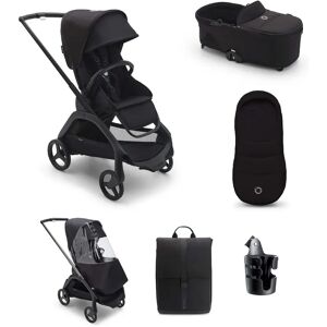 Bugaboo Dragonfly Essential 6 Piece Bundle in Midnight Black