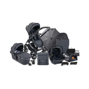 iCandy Peach 7 Complete Pushchair Bundle with Cocoon Car Seat - Dark Grey/Black