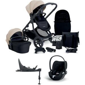 iCandy Orange4 Pushchair Bundle with Cloud T Car Seat & Base - Latte