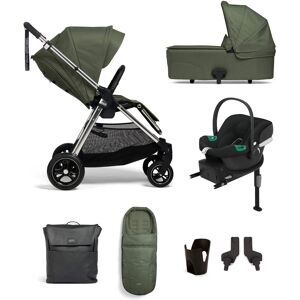 Mamas & Papas Flip XT&#179; Pushchair Complete Bundle with Cybex Aton B2 Car Seat & Base (7 Pieces) - Juniper