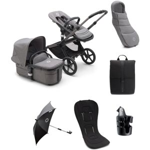 Bugaboo Fox5 Complete Bundle in Grey Melange