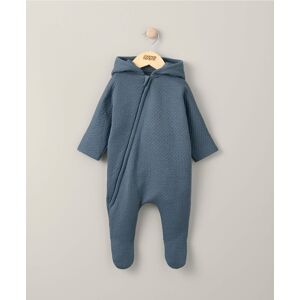 Mamas & Papas Jacquard Pramsuit - Petrol Blue  - 9-12 Months