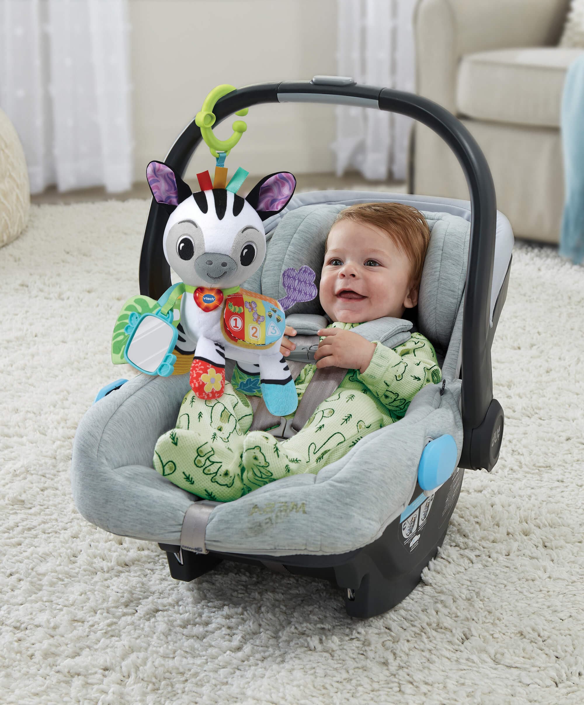 V-tech Vtech On-the-Go Soft Zebra Travel Toy