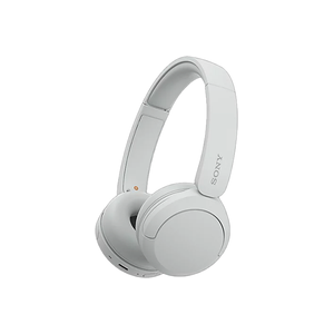 Sony WHCH520W Wireless Headphone, Built-in mic, 50hrs Battery, White