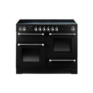 Rangemaster 78860 (KCH110ECBL/C) CLASSIC 110cm Dual Fuel Range Cooker, Black/Chrome