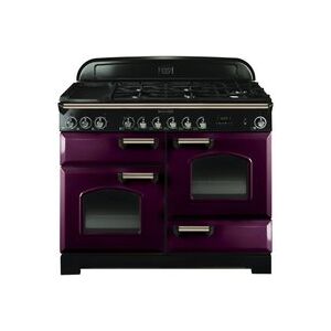 Rangemaster CDL110DFFCY/B CLASSIC DELUXE 110cm Dual Fuel Range Cooker Cranberry B