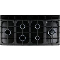 Rangemaster KCH110DFFSS/C KITCHENER 110cm Dual Fuel Range Cooker, Steel/Chrome