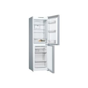 Bosch KGN34NLEAG E Rating 60cm No Frost 50/50 Fridge Freezer, Silver