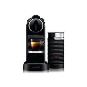 Magimix 11317 BLACK Nespresso CITIZ & Milk Coffee Machine, aeroccino 3, Blk