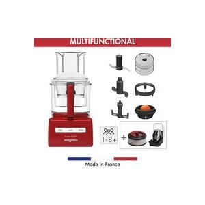 Magimix 18713 RED 5200XL Premium BlenderMix Food Processor, Red