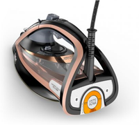 TEFAL FV9845G0 Ultimate Pure Anti-scale Steam Iron, Black / Rose Gold