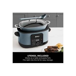 Ninja MC1001UK Foodi PossibleCooker 8-in-1 Slow Cooker-Sea Salt Grey