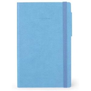 Retro Blue Lined Large Notebook Retro Blue Lined Large Notebook