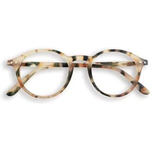 +2.00 Light Tortoise Circular Reading Glasses