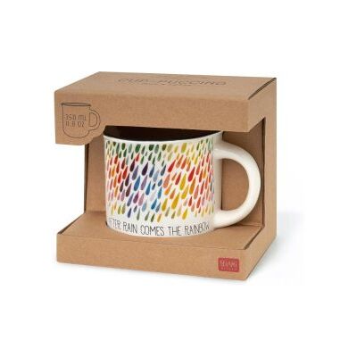 Legami Model Cup-Puccino - After Rain - Porcelain Cup Legami Model Cup-Puccino - After Rain - Porcelain Cup