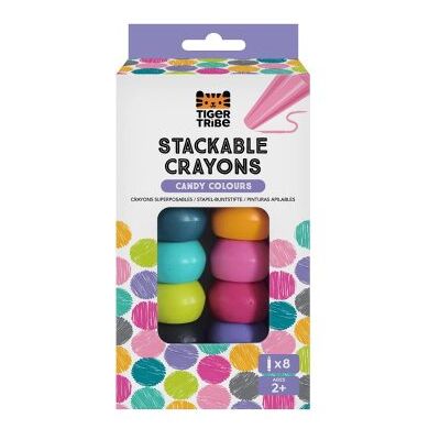 Stackable Crayons - Candy Stackable Crayons - Candy