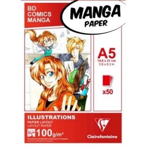 Manga Illustrations Pad A5 Manga Illustrations Pad A5