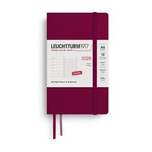 Port Red Pckt Wkly Notes Soft Diary 2026 Port Red Pckt Wkly Notes Soft Diary 2026