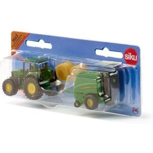 1:87 John Deere Tractor With Baler 1:87 John Deere Tractor With Baler