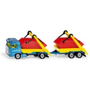 1:87 Truck With Skip & Trailer 1:87 Truck With Skip & Trailer