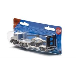 1:87 Police Low Loader With Helicopter 1:87 Police Low Loader With Helicopter