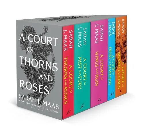 Sarah J. Maas A Court of Thorns and Roses Paperback Box Set (5 books)