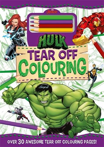 Marvel Entertainment International Ltd Marvel Avengers Hulk: Tear Off Colouring