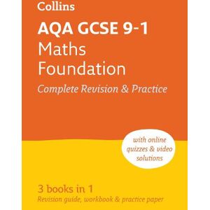Collins GCSE AQA GCSE 9-1 Maths Foundation All-in-One Complete Revision and Practice