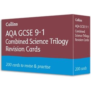Collins GCSE AQA GCSE 9-1 Combined Science Revision Cards (Biology, Chemistry & Physics)
