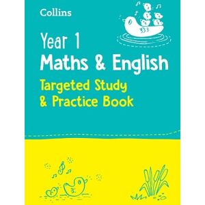 Collins KS1 Year 1 Maths and English KS1 Targeted Study & Practice Book