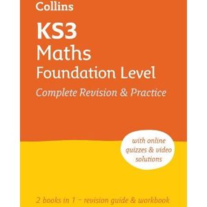 Collins KS3 KS3 Maths Foundation Level All-in-One Complete Revision and Practice
