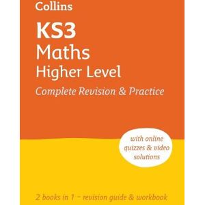 Collins KS3 KS3 Maths Higher Level All-in-One Complete Revision and Practice